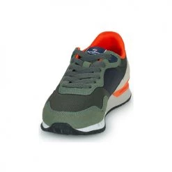 Chaussures Garçon Baskets basses Pepe jeans LONDON ONE BASIC B Kaki / Marine 6 Chaussures Garçon Baskets basses Pepe jeans LONDON ONE BASIC B Kaki / Marine -Baskets mode Soldes 22587880 500 C