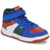 Chaussures Garçon Baskets montantes Kickers KICKALIEN Noir / Bleu / Blanc
