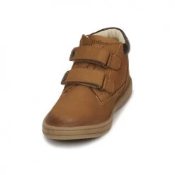 Chaussures Garçon Baskets montantes Kickers TACKEASY Camel -Baskets mode Soldes 22588603 500 C