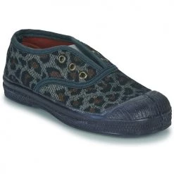 Chaussures Enfant Baskets basses Bensimon Elly Enfant Denim Leo