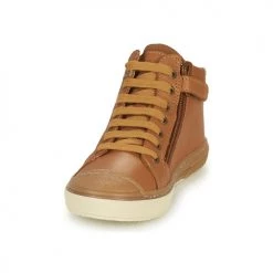 Chaussures Garçon Baskets montantes Bisgaard HOLGER Marron -Baskets mode Soldes 22597177 500 C