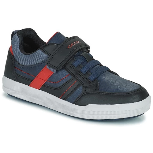Chaussures Garçon Baskets basses Geox J ARZACH BOY Marine / Rouge 1 Chaussures Garçon Baskets basses Geox J ARZACH BOY Marine / Rouge