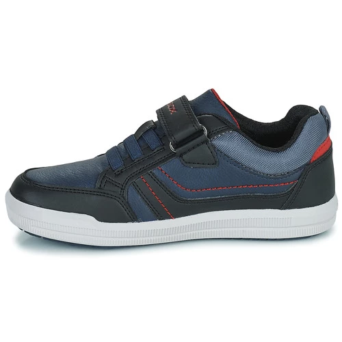 Chaussures Garçon Baskets basses Geox J ARZACH BOY Marine / Rouge 4 Chaussures Garçon Baskets basses Geox J ARZACH BOY Marine / Rouge – Image 4