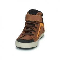 Chaussures Garçon Baskets montantes Geox J GISLI BOY Marron / Jaune 6 Chaussures Garçon Baskets montantes Geox J GISLI BOY Marron / Jaune -Baskets mode Soldes 22608065 500 C