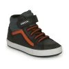 Chaussures Garçon Baskets montantes Geox J GISLI BOY Noir