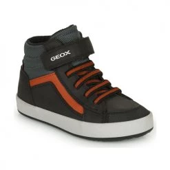 Chaussures Garçon Baskets montantes Geox J GISLI BOY Noir