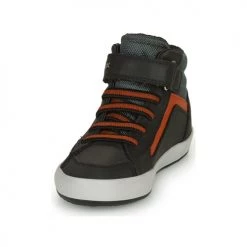 Chaussures Garçon Baskets montantes Geox J GISLI BOY Noir -Baskets mode Soldes 22608068 500 C