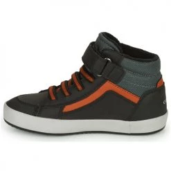 Chaussures Garçon Baskets montantes Geox J GISLI BOY Noir -Baskets mode Soldes 22608068 500 D