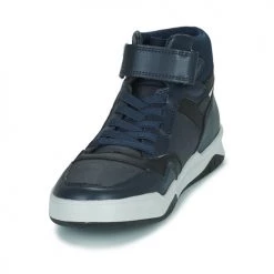 Chaussures Garçon Baskets montantes Geox J PERTH BOY Marine -Baskets mode Soldes 22608072 500 C