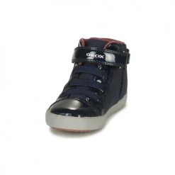 Chaussures Fille Baskets montantes Geox B GISLI GIRL Gris -Baskets mode Soldes 22608081 500 C