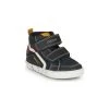 Chaussures Garçon Baskets montantes Geox B KILWI BOY C Noir