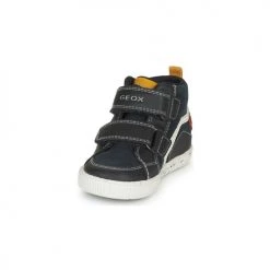 Chaussures Garçon Baskets montantes Geox B KILWI BOY C Noir -Baskets mode Soldes 22608093 500 C