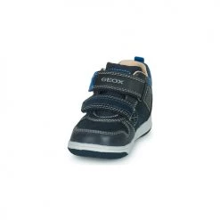 Chaussures Garçon Baskets montantes Geox B NEW FLICK BOY A Marine -Baskets mode Soldes 22608096 500 C