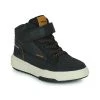 Chaussures Garçon Baskets montantes Geox J BUNSHEE BOY B ABX Noir