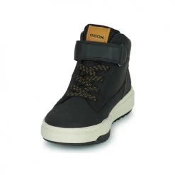Chaussures Garçon Baskets montantes Geox J BUNSHEE BOY B ABX Noir -Baskets mode Soldes 22608102 500 C