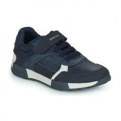 Chaussures Garçon Baskets basses Geox J ALFIER BOY A Marine