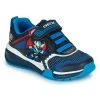 Chaussures Garçon Baskets basses Geox J BAYONYC BOY A Bleu / Rouge