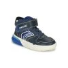 Chaussures Garçon Baskets montantes Geox J GRAYJAY BOY A Bleu