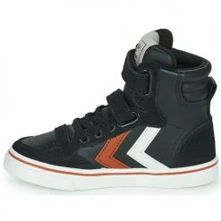 Chaussures Enfant Baskets montantes hummel SLIMMER STADIL JR Noir -Baskets mode Soldes 22651358 500 D