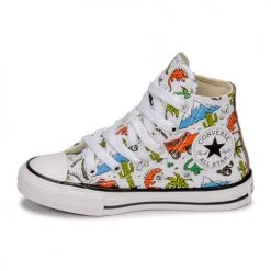 Chaussures Enfant Baskets montantes Converse Chuck Taylor All Star Desert Explorer Hi Blanc / Multicolore -Baskets mode Soldes 22674650 500 D