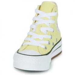 Chaussures Fille Baskets montantes Converse Chuck Taylor All Star Eva Lift Seasonal color Hi Jaune -Baskets mode Soldes 22674657 500 C