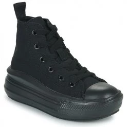 Chaussures Fille Baskets montantes Converse Chuck Taylor All Star Move Platform Foundation Hi Noir