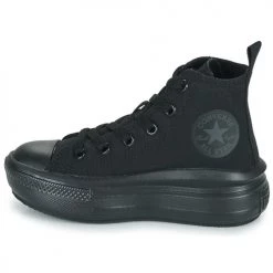Chaussures Fille Baskets montantes Converse Chuck Taylor All Star Move Platform Foundation Hi Noir -Baskets mode Soldes 22674660 500 D