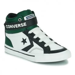 Chaussures Enfant Baskets montantes Converse Pro Blaze Strap Hi Blanc / Vert