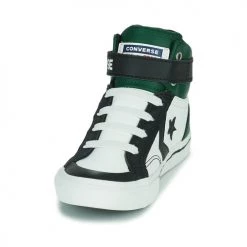 Chaussures Enfant Baskets montantes Converse Pro Blaze Strap Hi Blanc / Vert -Baskets mode Soldes 22674663 500 C