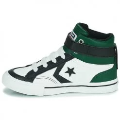 Chaussures Enfant Baskets montantes Converse Pro Blaze Strap Hi Blanc / Vert -Baskets mode Soldes 22674663 500 D