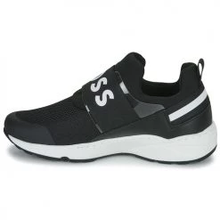 Chaussures Garçon Baskets basses BOSS J29295 Noir -Baskets mode Soldes 22682505 500 D