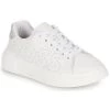 Chaussures Fille Baskets basses BOSS J19071 Blanc / Argent