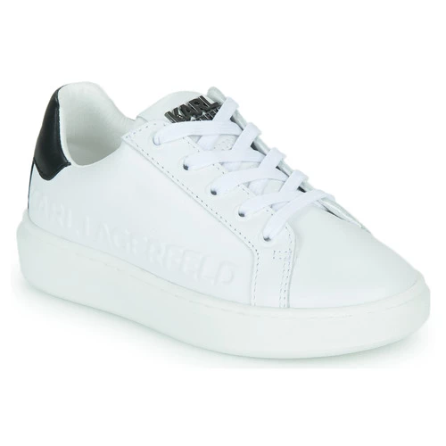Chaussures Garçon Baskets basses Karl Lagerfeld Z29049 Blanc / Noir 1 Chaussures Garçon Baskets basses Karl Lagerfeld Z29049 Blanc / Noir