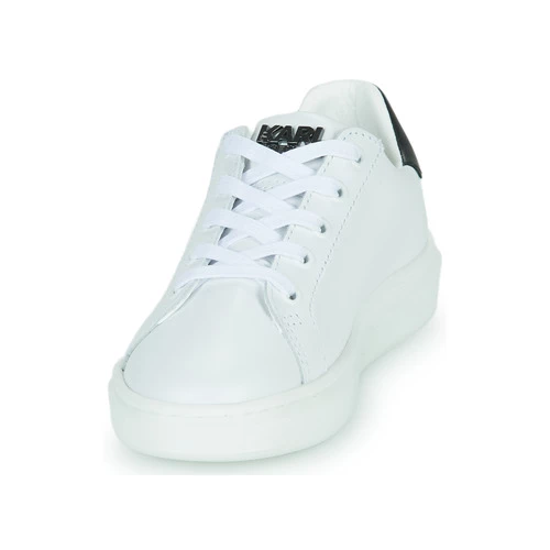 Chaussures Garçon Baskets basses Karl Lagerfeld Z29049 Blanc / Noir 3 Chaussures Garçon Baskets basses Karl Lagerfeld Z29049 Blanc / Noir – Image 3