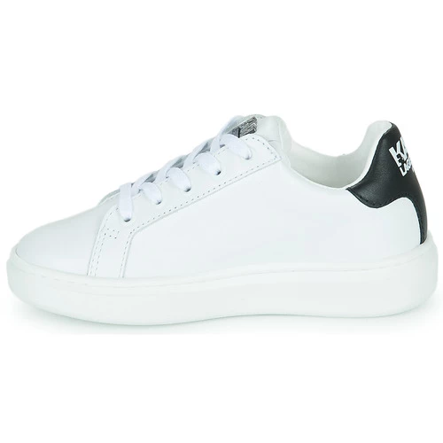 Chaussures Garçon Baskets basses Karl Lagerfeld Z29049 Blanc / Noir 4 Chaussures Garçon Baskets basses Karl Lagerfeld Z29049 Blanc / Noir – Image 4
