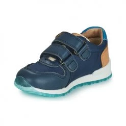 Chaussures Garçon Baskets basses Bisgaard STEVIE Marine -Baskets mode Soldes 22695017 500 C