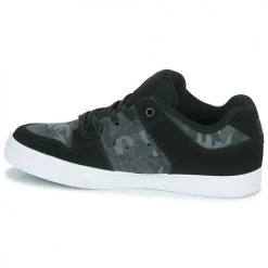 Chaussures Garçon Baskets basses DC Shoes PURE ELASTIC Noir / Camouflage -Baskets mode Soldes 22734975 500 D