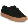 Chaussures Garçon Baskets basses DC Shoes MANUAL V LE Noir / Gum