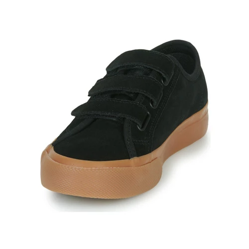 Chaussures Garçon Baskets basses DC Shoes MANUAL V LE Noir / Gum 3 Chaussures Garçon Baskets basses DC Shoes MANUAL V LE Noir / Gum – Image 3