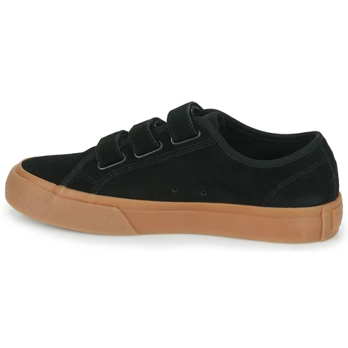 Chaussures Garçon Baskets basses DC Shoes MANUAL V LE Noir / Gum 4 Chaussures Garçon Baskets basses DC Shoes MANUAL V LE Noir / Gum – Image 4