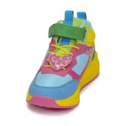 Chaussures Fille Baskets montantes Agatha Ruiz de la Prada RAINBOW Multicolore -Baskets mode Soldes 22799333 500 C