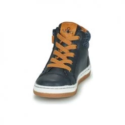 Chaussures Garçon Baskets montantes Mod'8 KYNATA Marine -Baskets mode Soldes 22808825 500 C