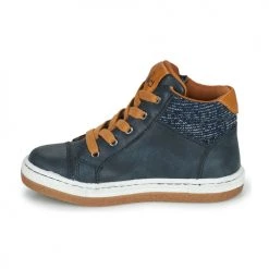 Chaussures Garçon Baskets montantes Mod'8 KYNATA Marine -Baskets mode Soldes 22808825 500 D