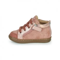 Chaussures Fille Baskets montantes Shoo Pom BOUBA BI ZIP Rose -Baskets mode Soldes 22869544 500 D