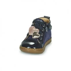 Chaussures Fille Baskets montantes Shoo Pom BOUBA HEART Marine -Baskets mode Soldes 22869547 500 C