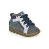 Chaussures Garçon Baskets montantes Shoo Pom BOUBA BI ZIP Bleu / Blanc