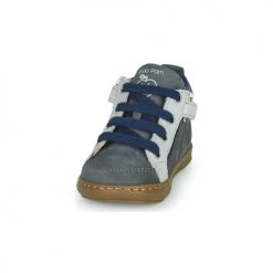 Chaussures Garçon Baskets montantes Shoo Pom BOUBA BI ZIP Bleu / Blanc -Baskets mode Soldes 22869558 500 C