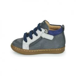 Chaussures Garçon Baskets montantes Shoo Pom BOUBA BI ZIP Bleu / Blanc -Baskets mode Soldes 22869558 500 D