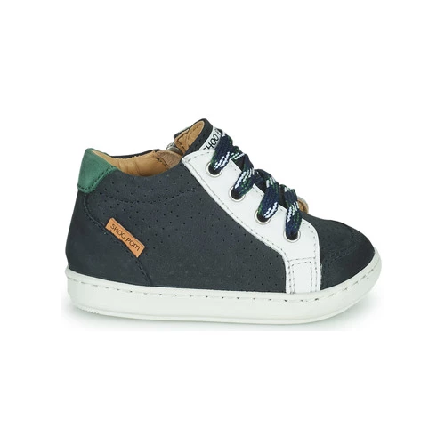 Chaussures Garçon Baskets montantes Shoo Pom BOUBA ZIP BOX Marine / Blanc / Vert 2 Chaussures Garçon Baskets montantes Shoo Pom BOUBA ZIP BOX Marine / Blanc / Vert – Image 2
