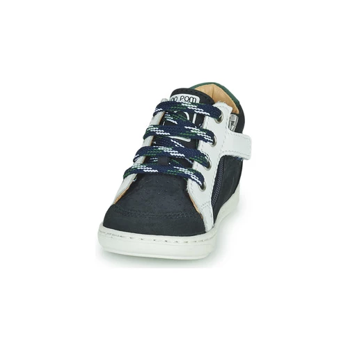 Chaussures Garçon Baskets montantes Shoo Pom BOUBA ZIP BOX Marine / Blanc / Vert 3 Chaussures Garçon Baskets montantes Shoo Pom BOUBA ZIP BOX Marine / Blanc / Vert – Image 3